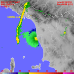 Radar Toscana, ore 01:00