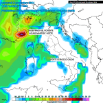 Piogge previste martedì notte