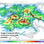 YOUMETEO piogge lunedì