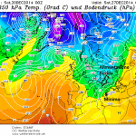 Termiche 850 hPa Europa