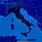 Fulminazioni Italia ore 16:00