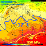 Valori termici 6 Settembre