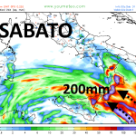 Precipitazioni sabato