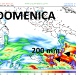 Precipitazioni domenica