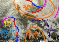 Immagine del satellite